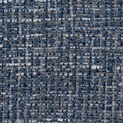 Aldona 1.8m Long Ottoman - Prussian Blue