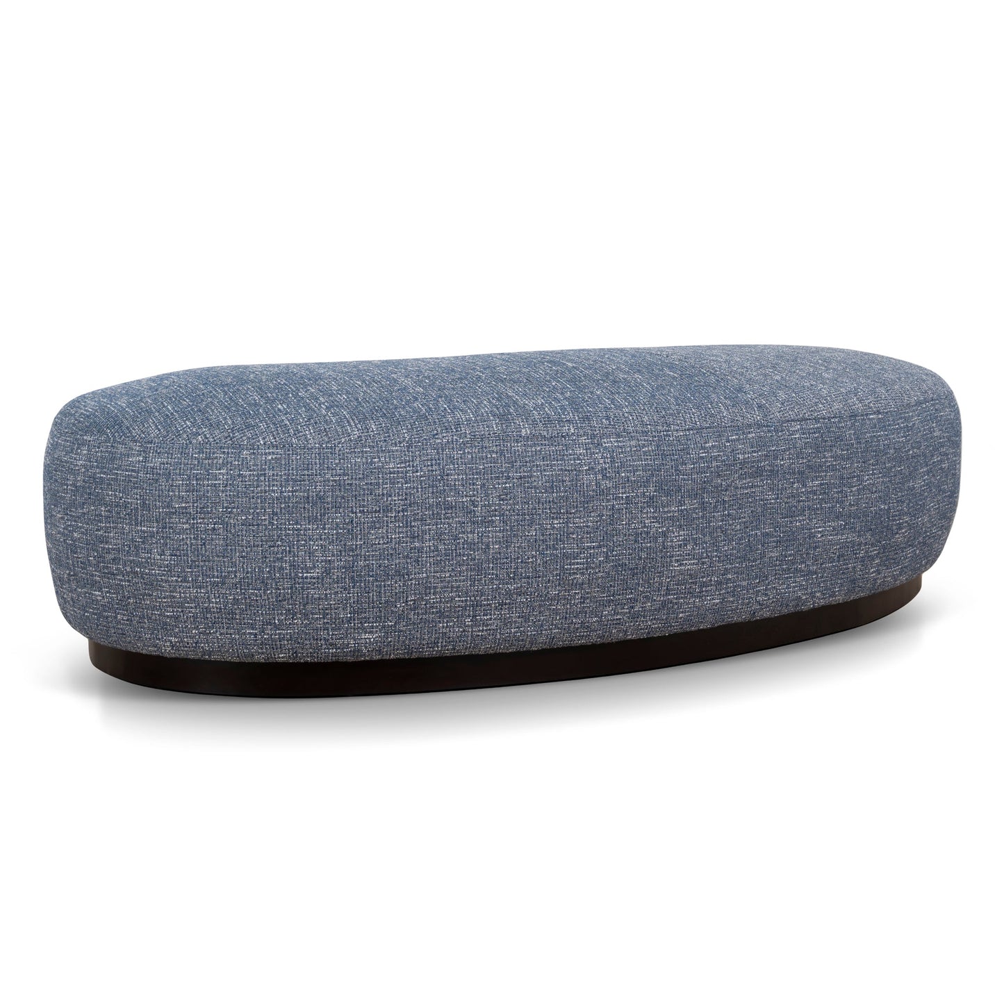 Aldona 1.8m Long Ottoman - Prussian Blue