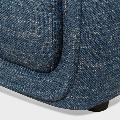 Chapman 3 Seater Fabric Sofa - Dark Blue