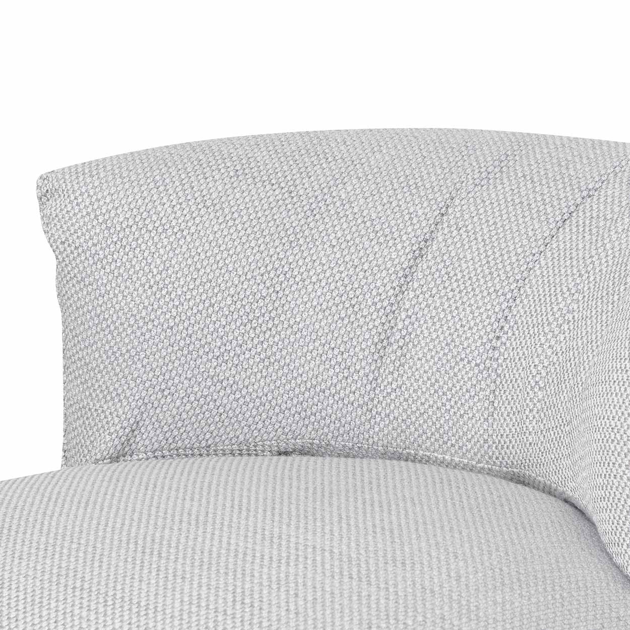 Alita Fabric Lounge Chair - Passive Grey