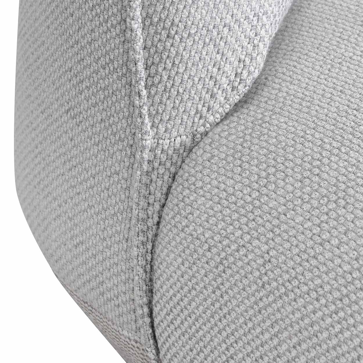 Alita Fabric Lounge Chair - Passive Grey