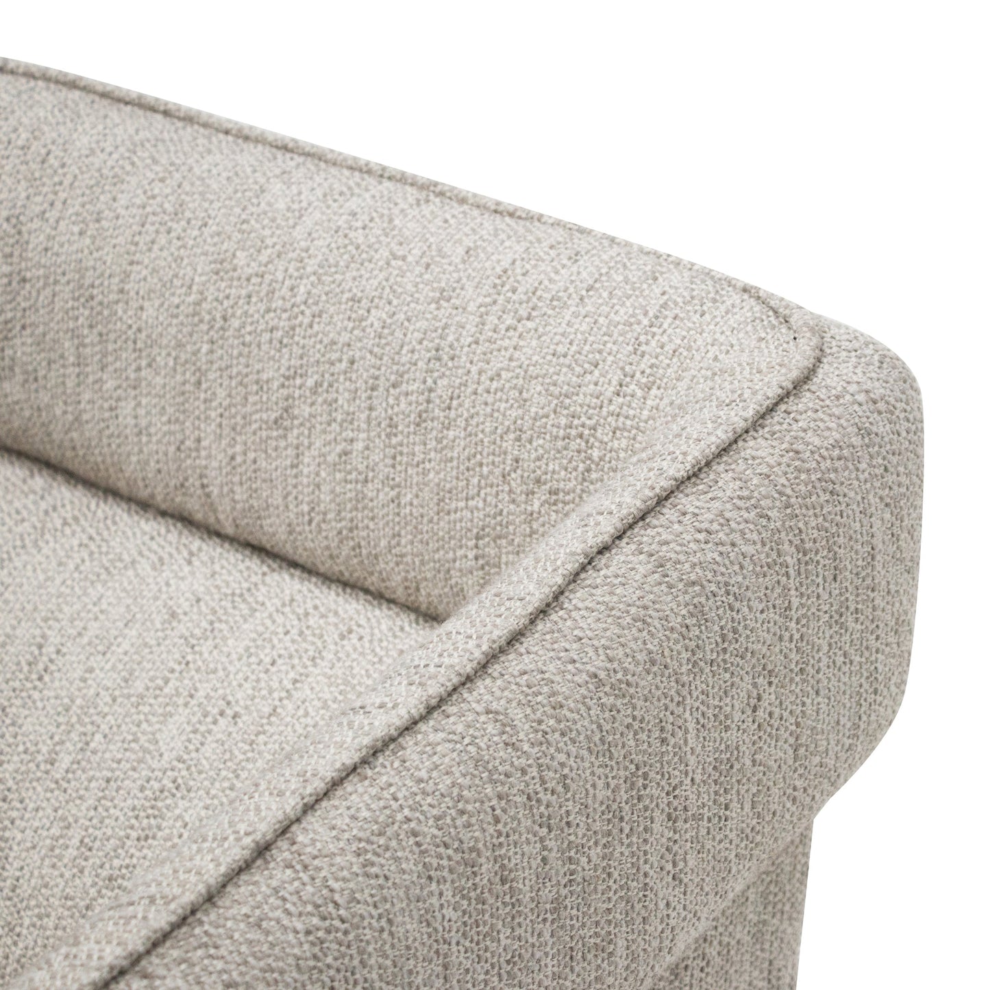 Cadence Swivel Armchair - Light Grey