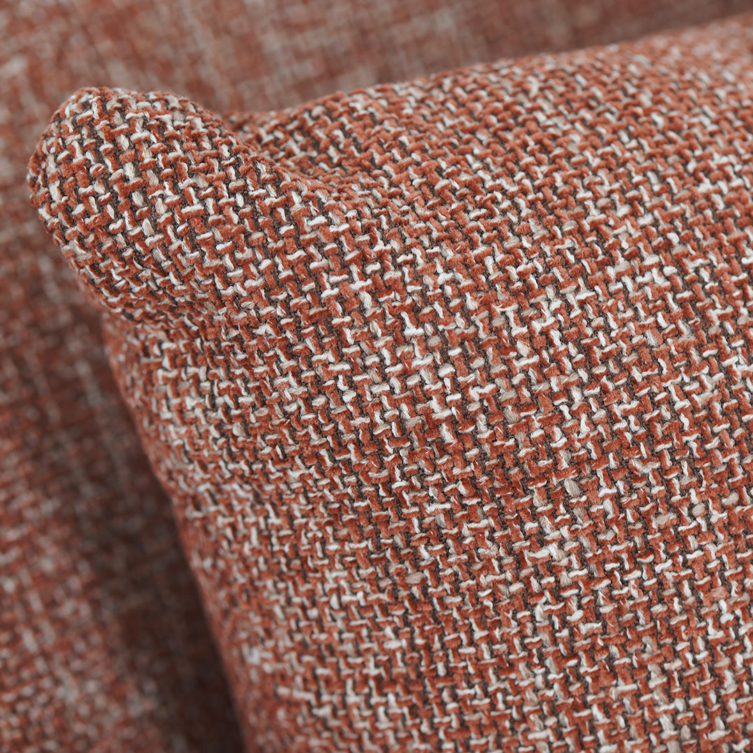 Arima Swivel Armchair - Moss Rust Orange