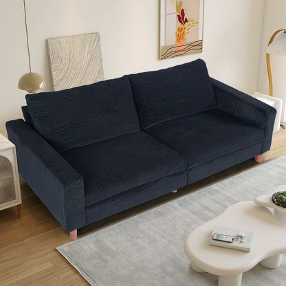 82.7 Sofas for Living Room, Comfy Love Seat Couches, Corduroy Loveseat Sofa,, Easy Assembly for Small Spaces