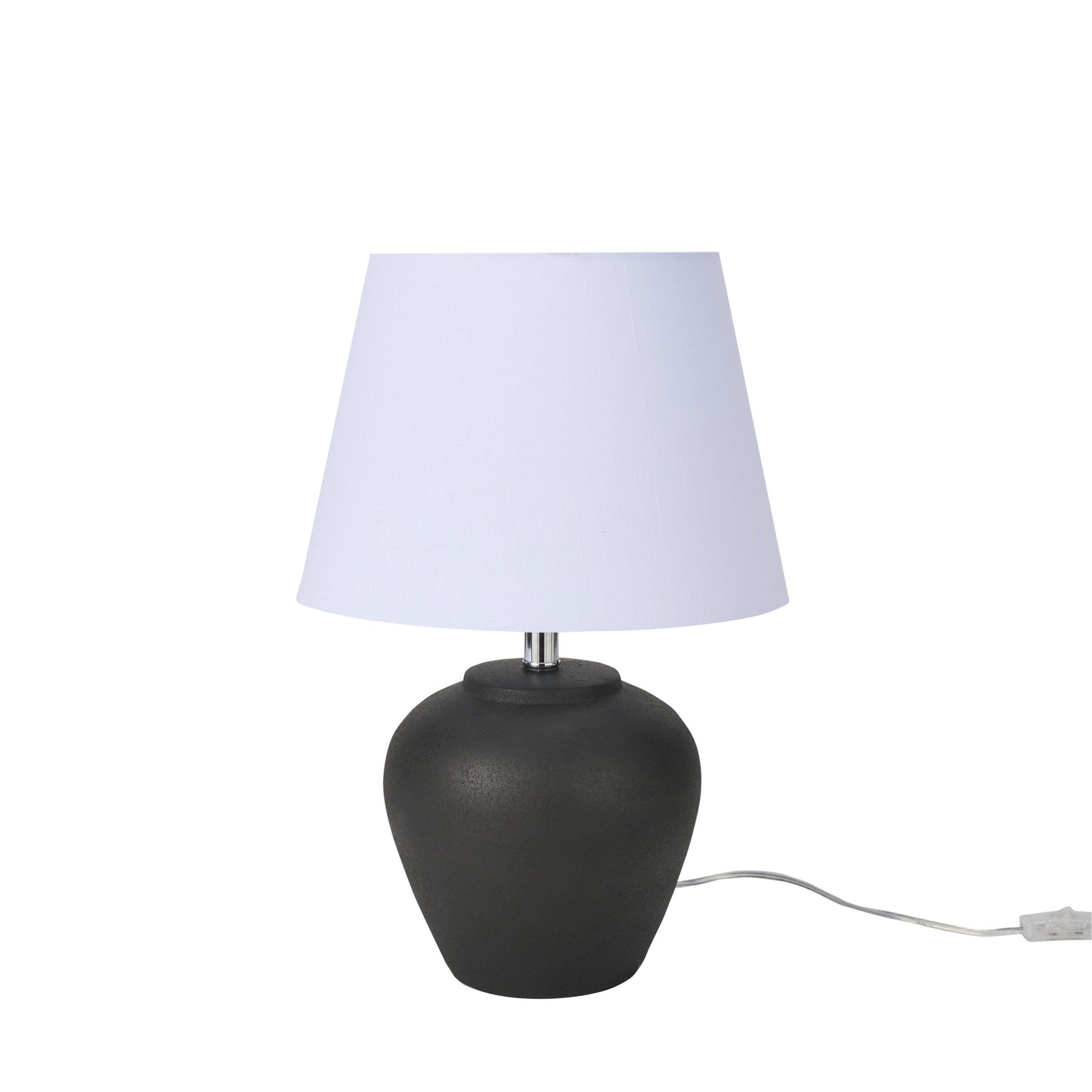 Nourison 20 Rustic Ceramic Pot Table Lamp