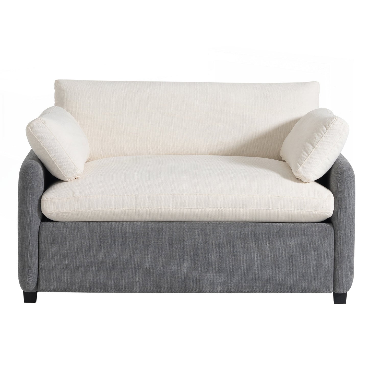 Oversized Chenille Single Sofa Chair