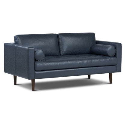 Poly & Bark Napa 72 Apartment Sofa - Full Grain Genuine Italian Leather