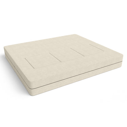 Porch & Den California King Convertible Sleeper Sofa and Ottomans