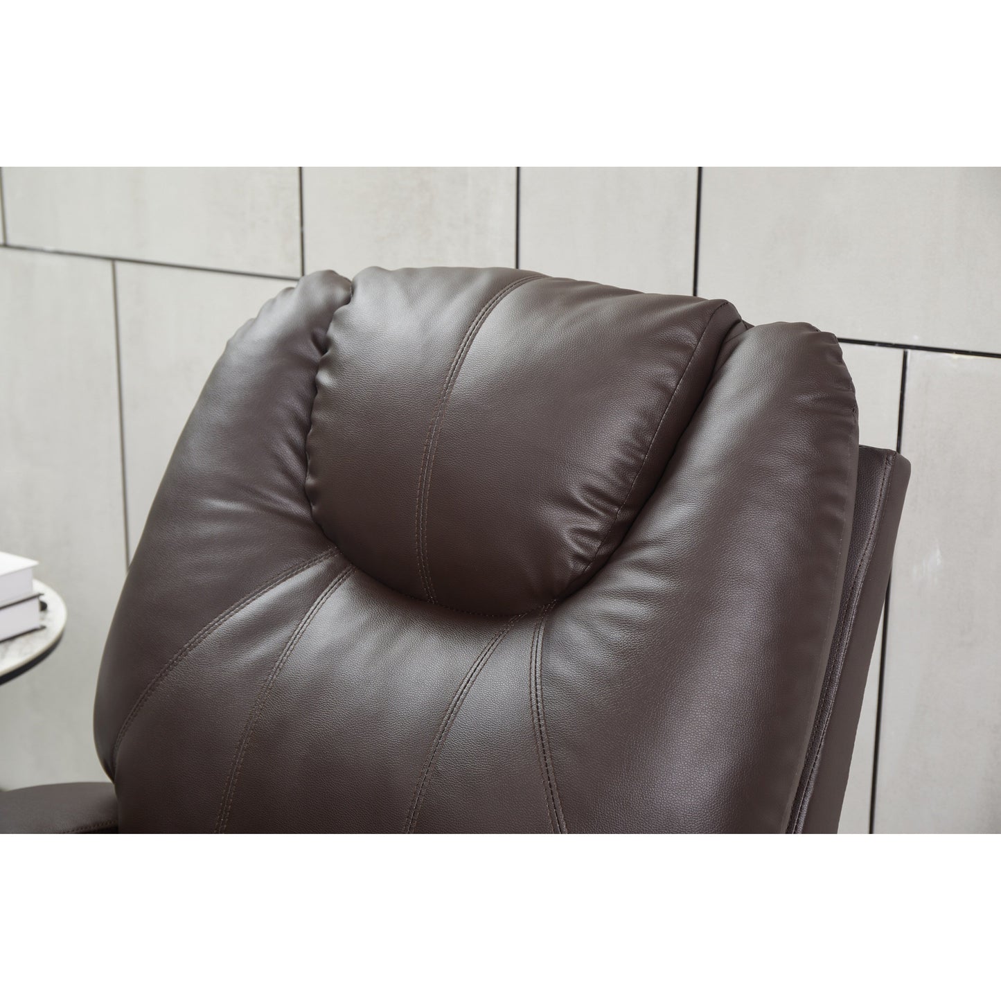 Power Lift Recliner Chair PU Leather for Elderly