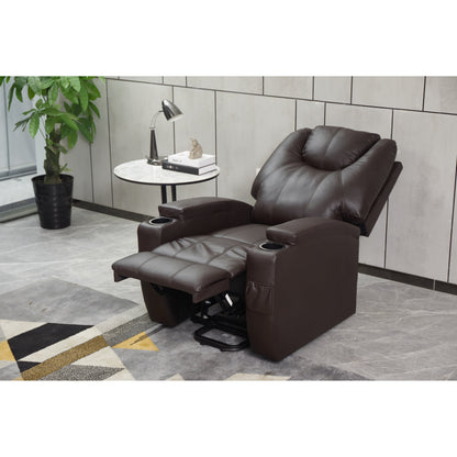 Power Lift Recliner Chair PU Leather for Elderly