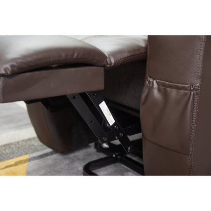 Power Lift Recliner Chair PU Leather for Elderly