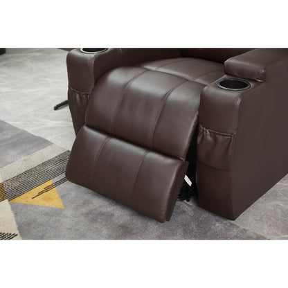 Power Lift Recliner Chair PU Leather for Elderly