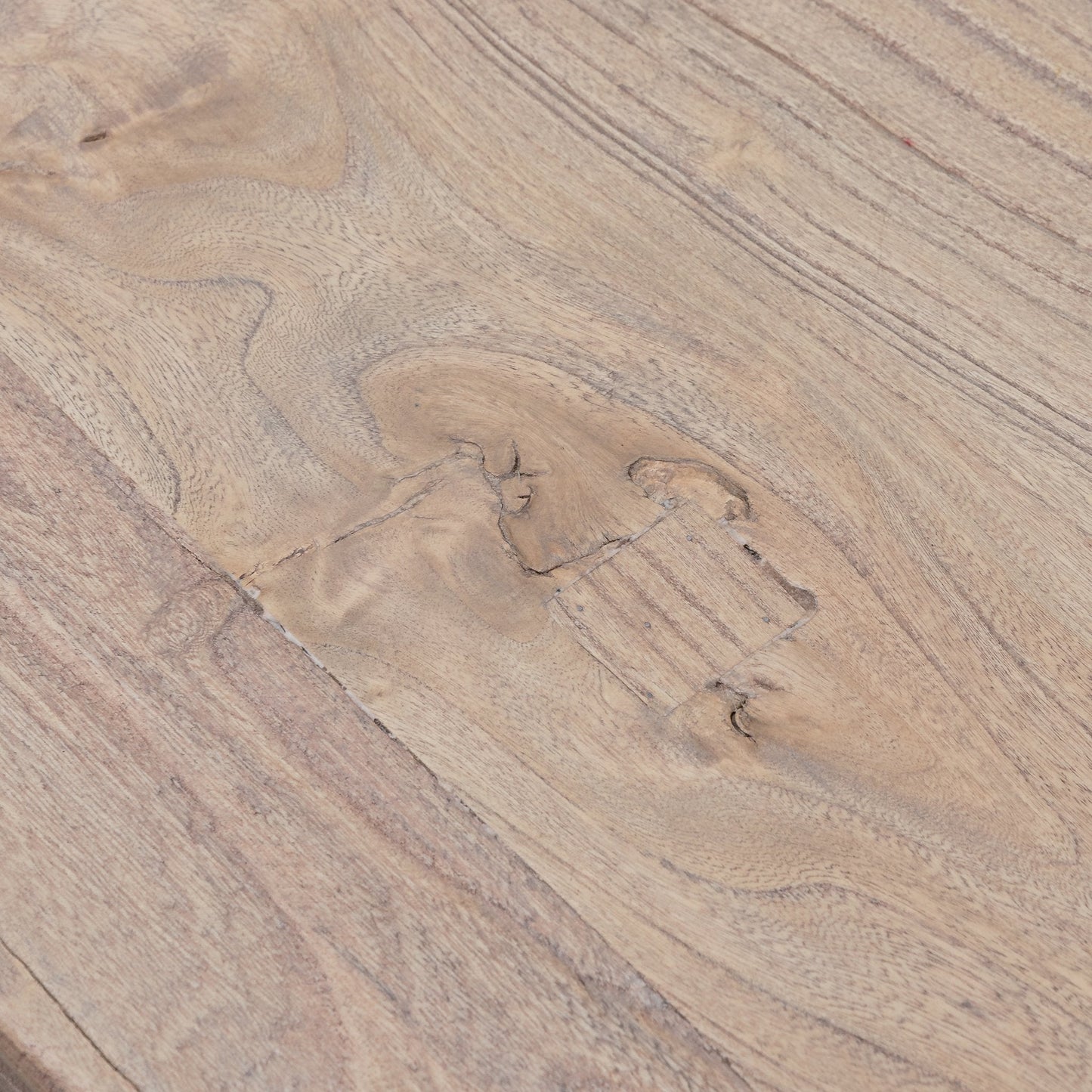 Dalton Reclaimed Wood 1.98m Dining Table - Rustic Natural