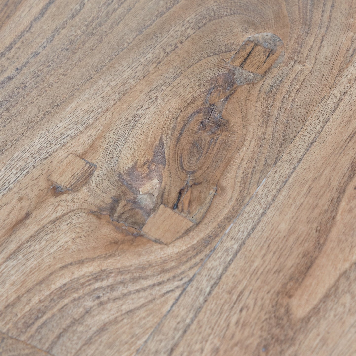Dalton Reclaimed Wood 1.98m Dining Table - Rustic Natural