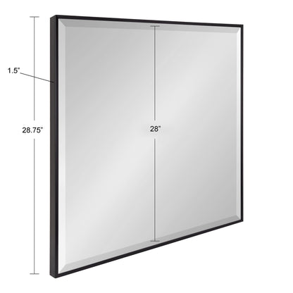 Rhodes Framed Decorative Wall Mirror