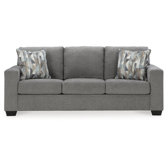 Signature Design by Ashley Deltona Graphite Queen Sofa Sleeper - 85W x 38D x 37H