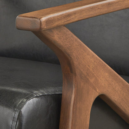 Simple Living Bianca Mid-Century Solid Wood Sofa