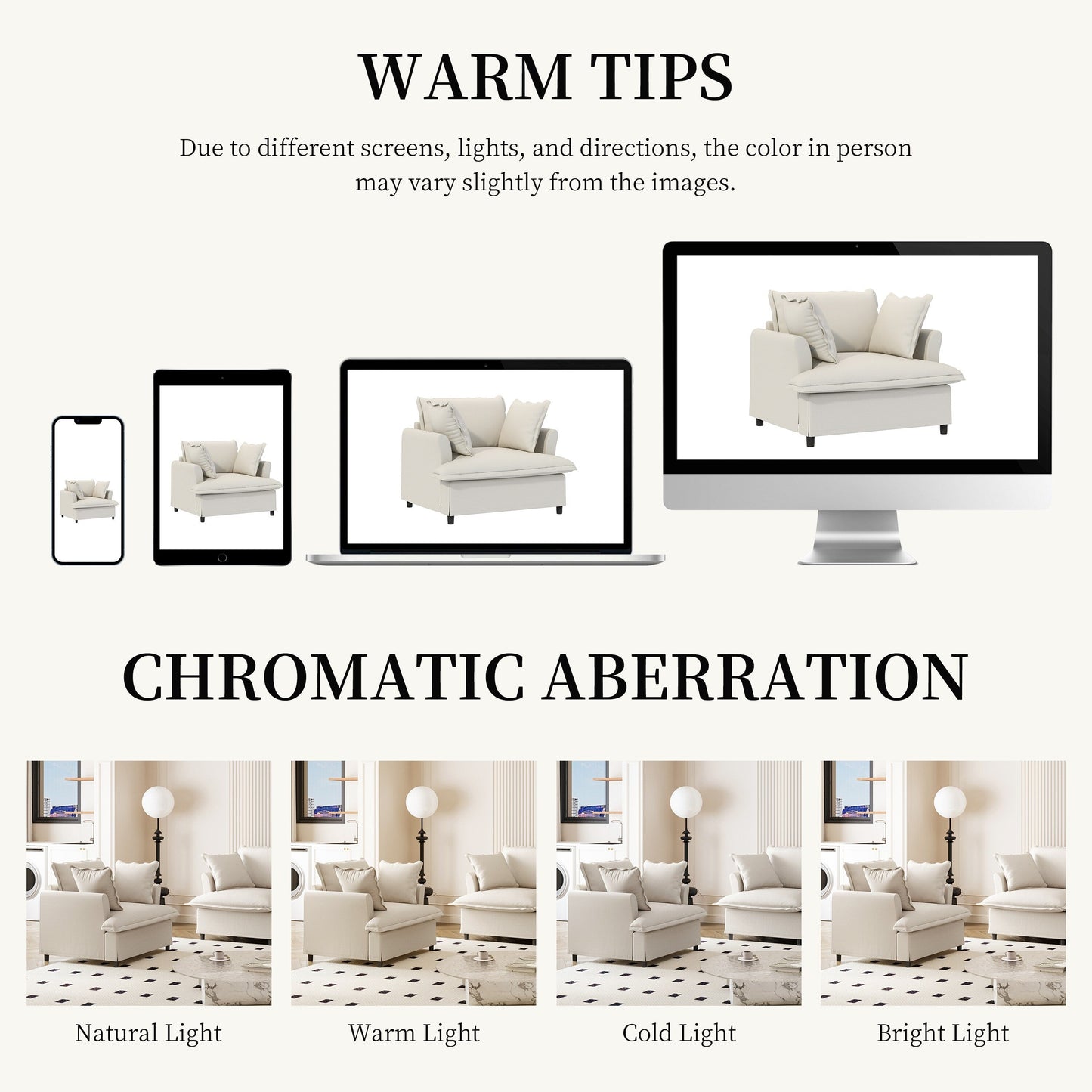 Single Seat Sofa Module For Modular Sectional Sofa,Wide Seat Chenille Armchair With Pillows,Upholstered Single Couch Lounge