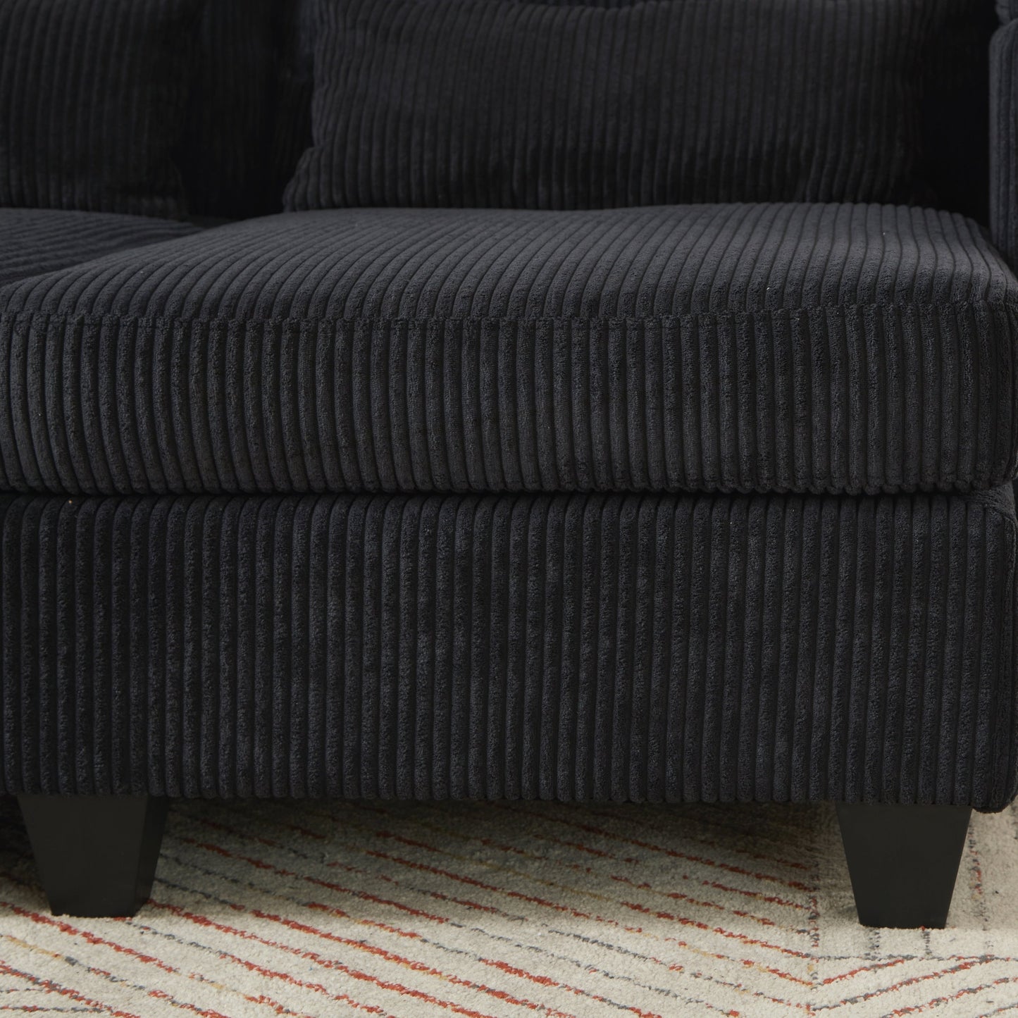 Sofa Chair Sofa Bed Corduroy Sleeper Sofa with USB Ports