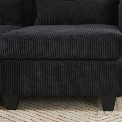 Sofa Chair Sofa Bed Corduroy Sleeper Sofa with USB Ports