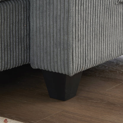 Sofa Chair Sofa Bed Corduroy Sleeper Sofa with USB Ports