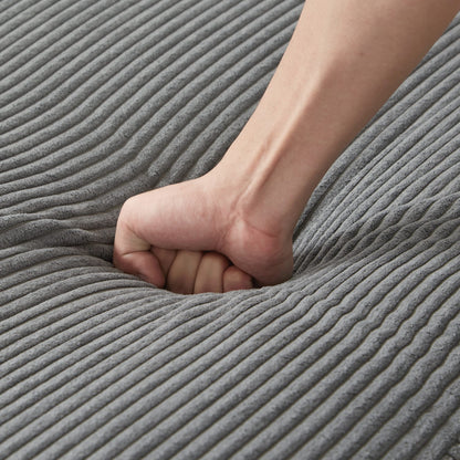 Sofa Chair Sofa Bed Corduroy Sleeper Sofa with USB Ports