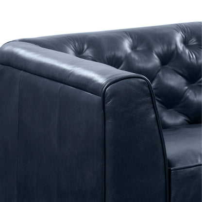 Poly & Bark Essex 89 Sofa - Full Grain Genuine Italian Leather