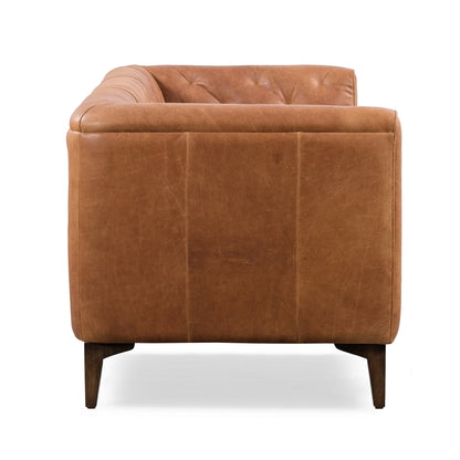 Poly & Bark Essex 89 Sofa - Full Grain Genuine Italian Leather
