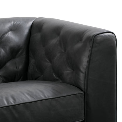 Poly & Bark Essex 89 Sofa - Full Grain Genuine Italian Leather