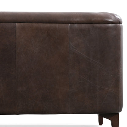 Poly & Bark Essex 89 Sofa - Full Grain Genuine Italian Leather