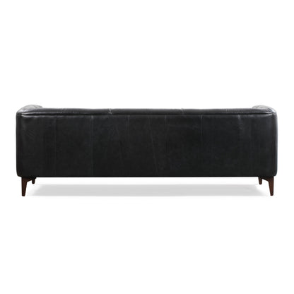 Poly & Bark Essex 89 Sofa - Full Grain Genuine Italian Leather