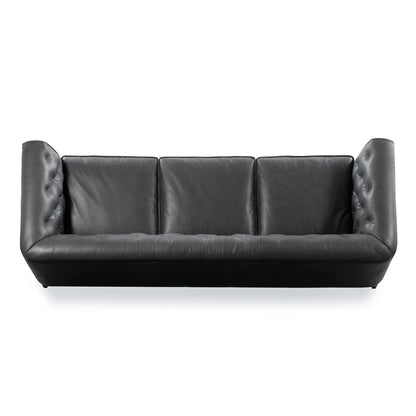 Poly & Bark Essex 89 Sofa - Full Grain Genuine Italian Leather