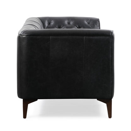 Poly & Bark Essex 89 Sofa - Full Grain Genuine Italian Leather