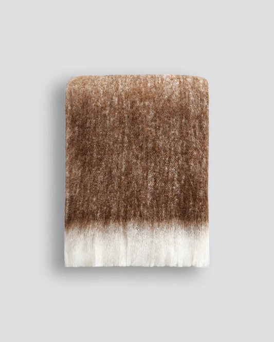 Baya Sorrento Wool Blend Throw - Cooper