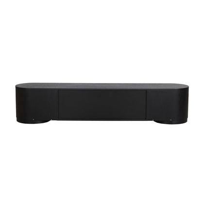 Anja 2.2m TV Entertainment Unit - Full Black