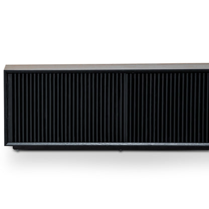 Dahlia 2m Wooden TV Entertainment Unit - Black