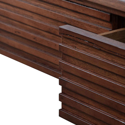 Amparo 2.2m TV Entertainment Unit - Walnut