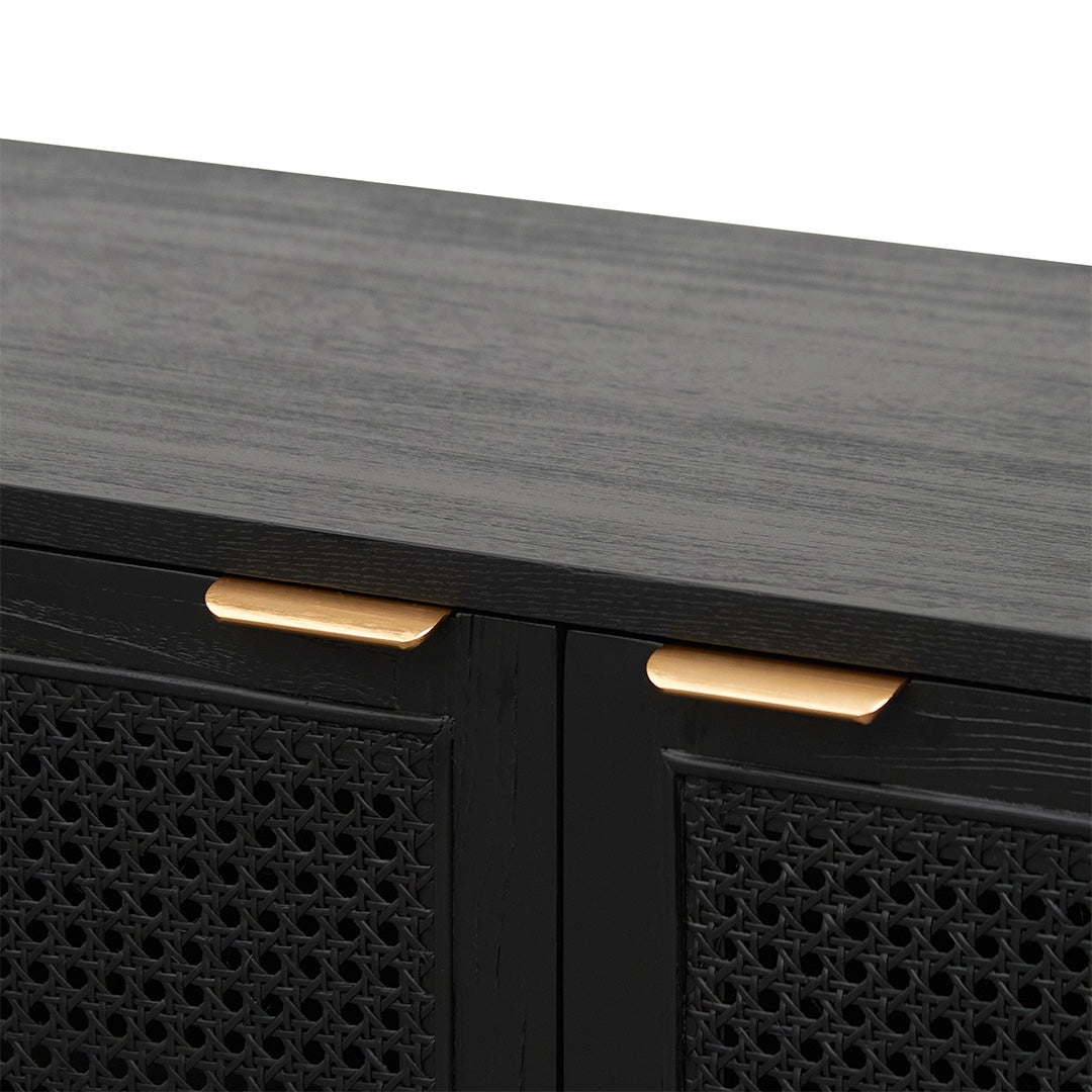 Benitez 1.7m ELM TV Entertainment Unit - Full Black