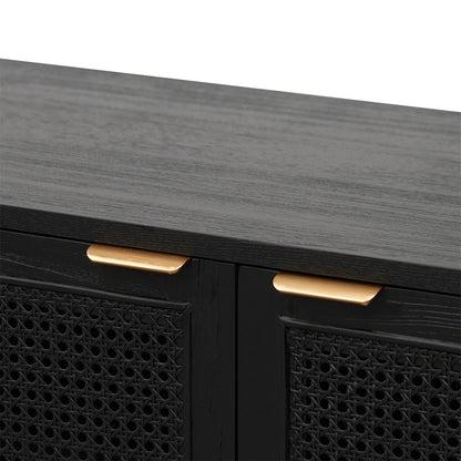 Benitez 1.7m ELM TV Entertainment Unit - Full Black