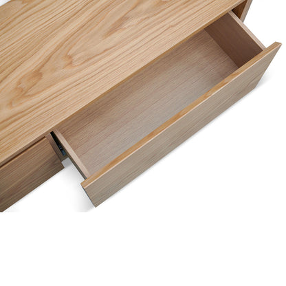 Anna Extendable TV Entertainment Unit - Natural Oak