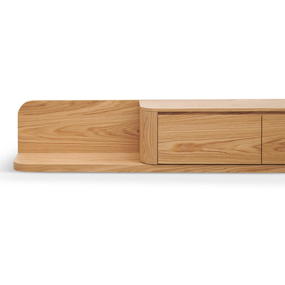 Anna Extendable TV Entertainment Unit - Natural Oak
