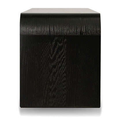 Boran 2m TV Entertainment Unit - Textured Espresso Black