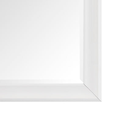 Tall Mirror Full Body Oversized Mirror Smooth Faux Wood Frame Rectangle Wall Mounted Hanging Mirror