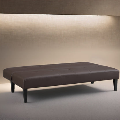 Ultimate Futon Sofa Collection: Futon Sofa with Armrest and Cupholders, Button Tufted Sofa with Wooden Legs