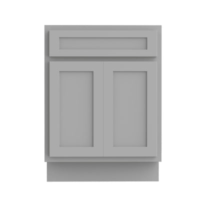 Vanity Art 24-inch Solid Wood Single Sink Bathroom Vanity Cabinet