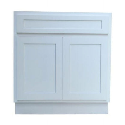 Vanity Art 24-inch Solid Wood Single Sink Bathroom Vanity Cabinet