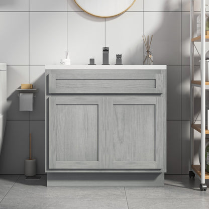 Vanity Art 36 Inch Single Sink Bathroom Vanity Cabinet