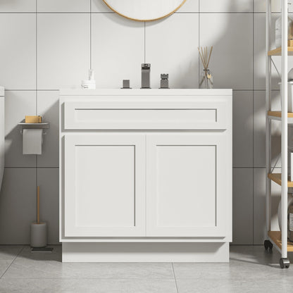 Vanity Art 36 Inch Single Sink Bathroom Vanity Cabinet