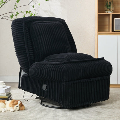Versatile Corduroy Recliner Sofa for Relaxation and Comfort