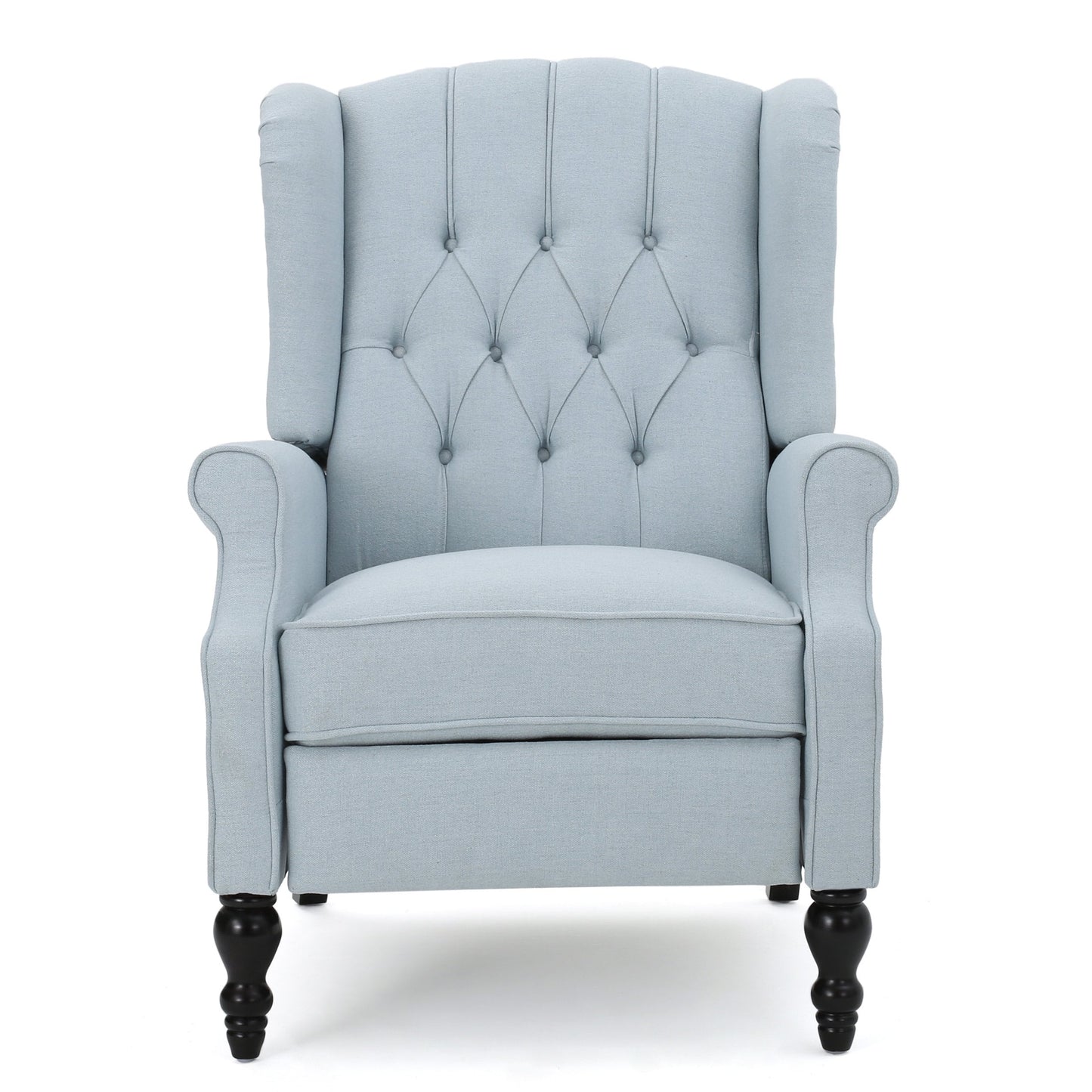 Walter Tufted Fabric Wingback Recliner Club Chair by Christopher Knight Home